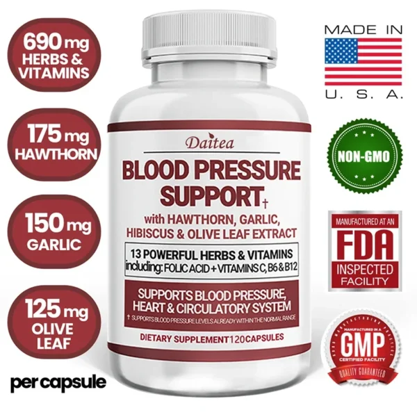 Premium Blood Pressure Support Supplement