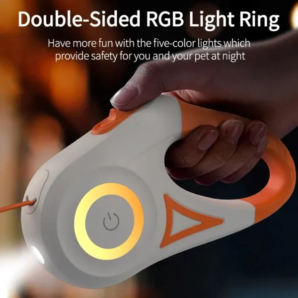 Automatic Dog Leash Retractable LED - Image 2
