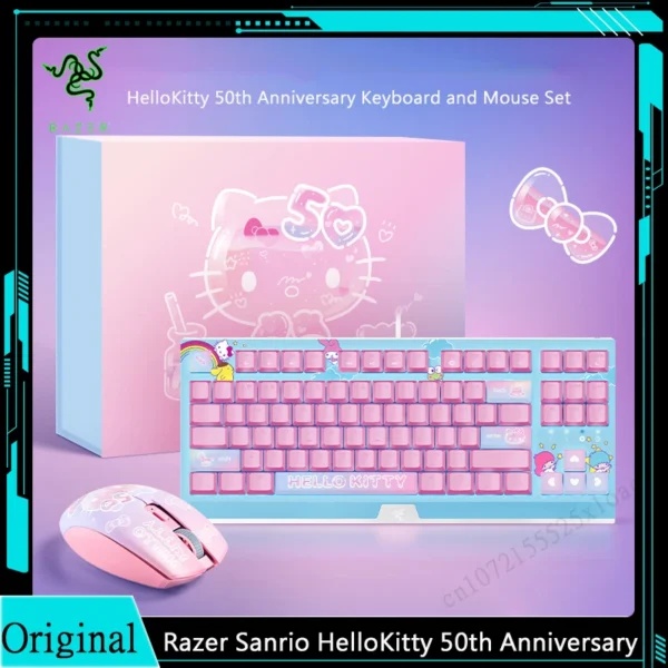 Keyboard and Dual Wireless Gaming Mouse