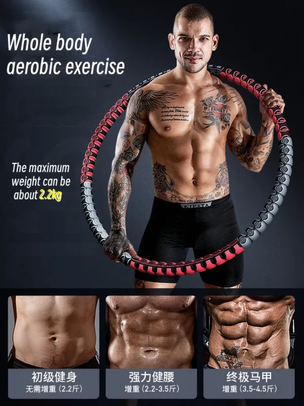 Removable Fitness Hoop Massage Foam - Image 5