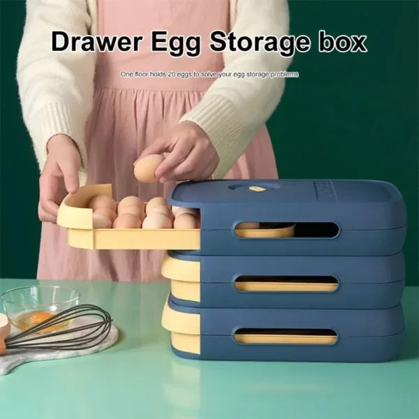 Stackable Egg Holder Storage Box - Image 2