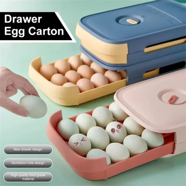 Stackable Egg Holder Storage Box - Image 4