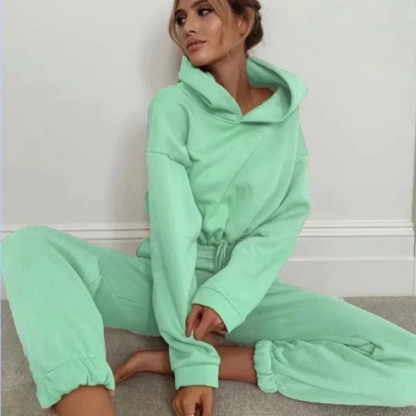 Winter Two Piece Sets Women Tracksuit - Image 4